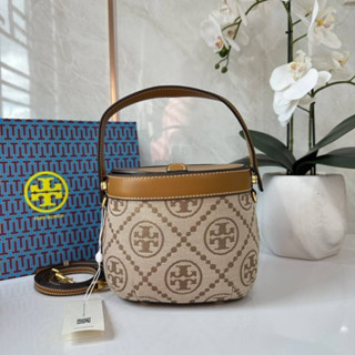 💯💯TORY BURCH MINI T MONOGRAM CANTEEN BAG