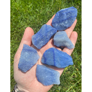 1 PC Raw Blue Aventurine Stone (1" - 2.5") crystals and stones - raw blue aventurine crystal - raw blue aventurine