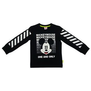 Mickey Mouse by เลซองฟอง 1M21E07 ( ) เสื้อยืดแขนยาวเด็กชายลิขสิทธิ์ห้าง