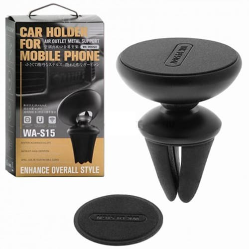 Remax WK Design Car Holder WA-S15 Mobile Phone Holder Black