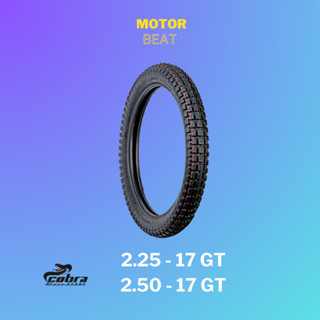 COBRA ยางนอกมอเตอร์ไซค์ (ครึ่งวิบาก GT) 2.25 และ 2.50-17 GT