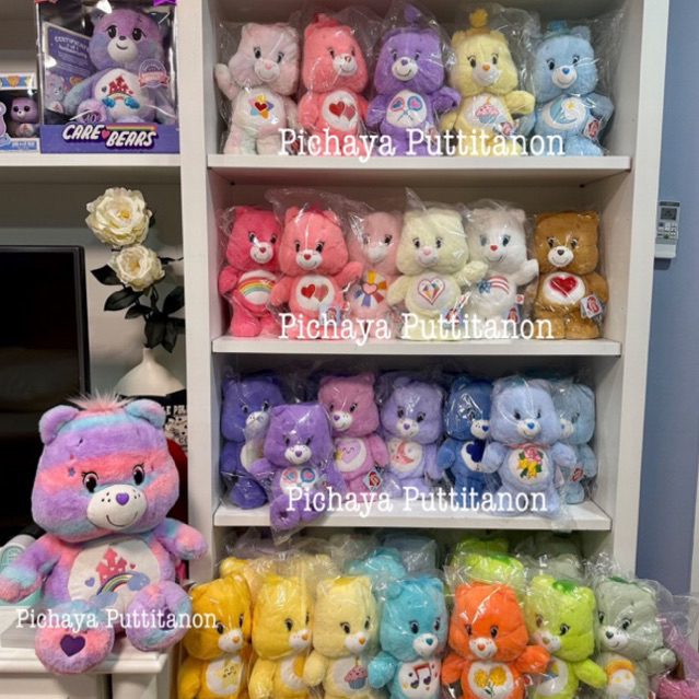 Care Bears ตุ๊กตาแคร์แบร์ 25cm. I Carebear Original100% by Pichaya 🧸