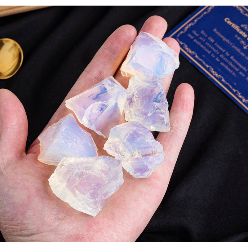 1 PC Raw Opalite Crystal Stone Rough Opalite Stoen Third Eye Chakra Crystals Balance Communication B