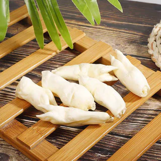 ขาแพะอบแห้ง ขนมขัดฟัน หมาแมวทานได้ สารอาหารสูง ย่อยง่าย100กรัม