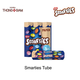 Nestle Smarties Tube เนสท์เล่ สมาร์ทตี้ (x3กล่อง) ขนาด 34 กรัม(g.) BBE:03/2024