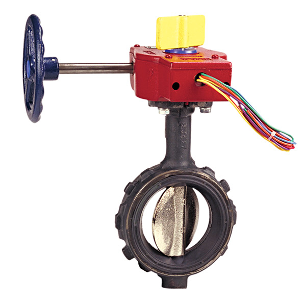 NIBCO Butterfly Valve,WD48638N, 4"