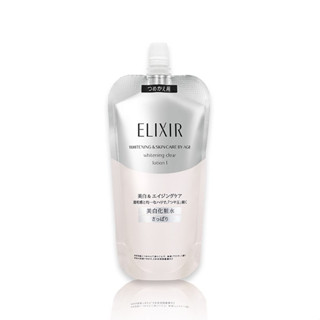 Elixir Whitening Clear Lotion I อิลิคเซอร์ ไวท์เทนนิ่ง เคลียร์ โลชั่น 1 โลชั่นบำรุงผิวหน้า 150ml.( Refill )