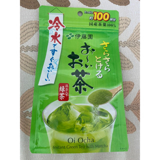 ITOEN Instant Green Tea 100 แก้ว อิโตเอ็น ชาเขียวญี่ปุ่น exp 02/2024