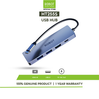 ROBOT HT255S / HT560 / HT590 USB HUB &amp; TYPE-C HUB WARRANTY 1Y