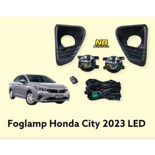 ไฟตัดหมอก Honda City 2023 2024 led ไฟสปอร์ตไลท์  ฮอนด้า ซิตี้ FOGLAMP HONDA NEW CITY