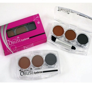 Obuse Eyebrow OB039 โอบิวส์ เขียนคิ้วพาเลทฝุ่น