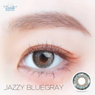 Angel Zone คอนแทคเลนส์ รุ่น Jazzy Blue Gray 14.2 (รองรับสายตาปกติและค่าสายตาสั้น -0.50 ถึง -7.00)