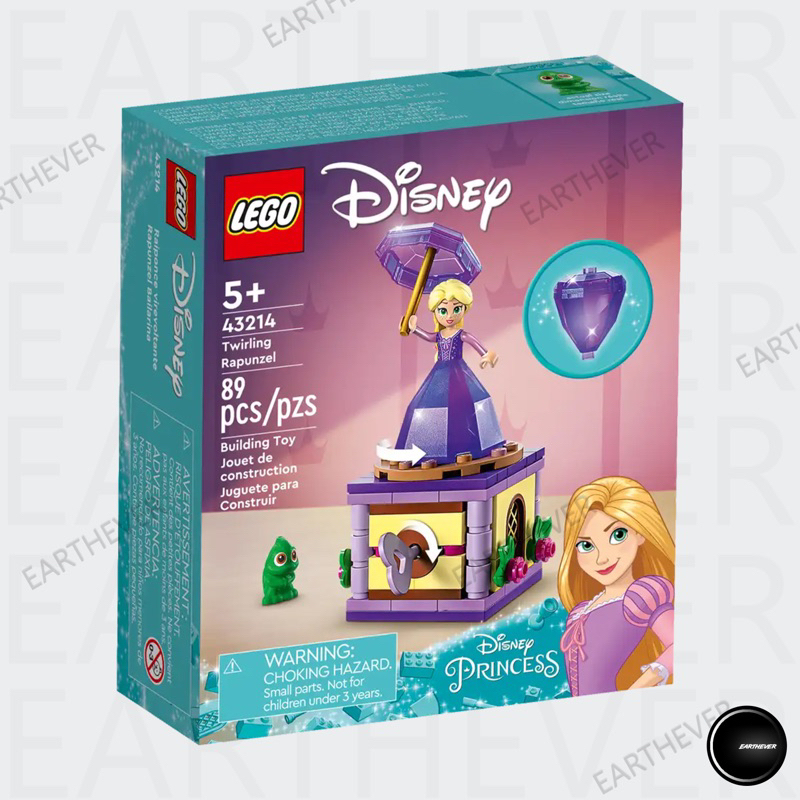 Block Toys 345 บาท LEGO Disney 43214 Twirling Rapunzel ของแท้ Mom & Baby