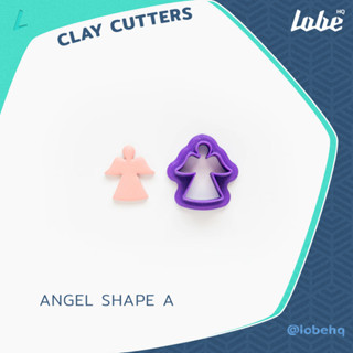 Angle Shape A Clay Cutter/ Clay Tools/ Polymer Clay Cutter/ แม่พิมพ์กดดินโพลิเมอร์รูปทรงนางฟ้า