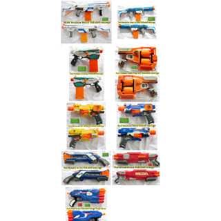 รวม nerf มือสอง Retaliator Ice Blue FlipFury Barricade Stockade Tri-Strike Dual-Strike Rough Cut DoubleBreach