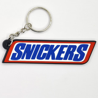 พวงกุญแจยาง Snickers Chocolate สนีกเกอร์ ช็อกโกแลต