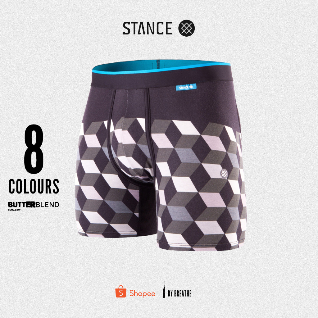 STANCE กางเกงในชาย SUPERIOR BUTTER BLEND BOXER BRIEF WITH WHOLESTER