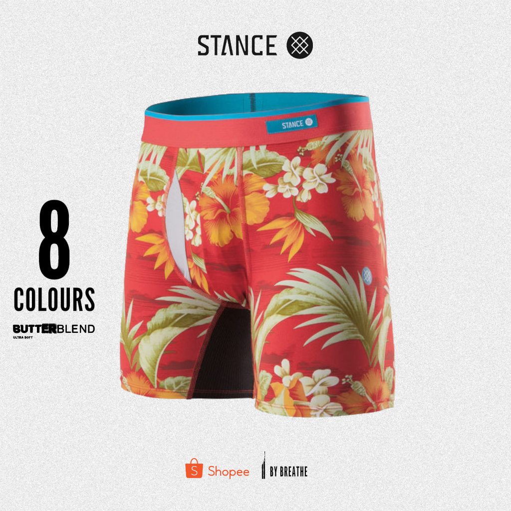 STANCE กางเกงในชาย SUPERIOR BUTTER BLEND BOXER BRIEF WITH DUAL LAYER POUCH.