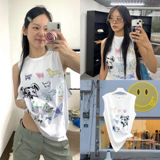 NEW.ARRIVED. price : 390฿ ฟรีส่ง the open tank top. เสื้อยืดแขนกุด คอกลม เนื้อผ้าอย่างดี ใส่สบาย ลายปริ้นคมชัด zm