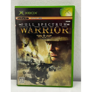 แผ่นแท้ [Xbox Original] Full Spectrum Warrior (Japan) (FS1-00001)