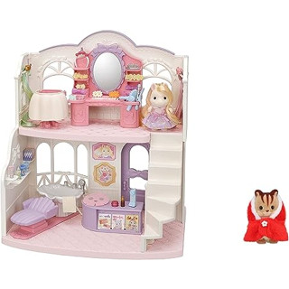 [Amazon.Co.Jp Exclusive] Epoch Sylvanian Families แฮร์ซาลอน วอลนัท กระรอก ร้านทําผม สวยหรู สําหรับเด็ก