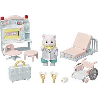 ชุดตุ๊กตา/เฟอร์นิเจอร์ Sylvanian Families [Lets Shinsatsu! Gentle Doctor Set] H-17