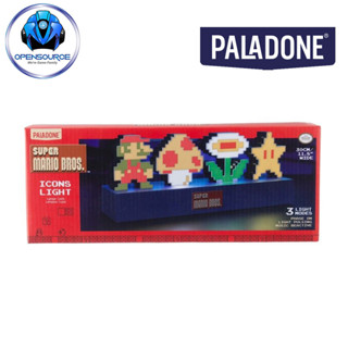 [พร้อมส่ง]Paladone: ไฟตกแต่งห้อง Super Mario Bros. Icons Light by Paladone (Original UK)