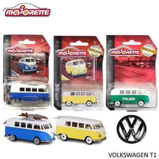 Volkswagen T1 รถเหล็กขนาด 1/64 Majorette ลิขสิทธิ์แท้100% ตัวน่าสะสม