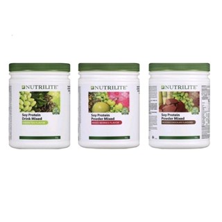 Nutrilite soy protein/โปรตีน450กรัม มี 3รสชาติ