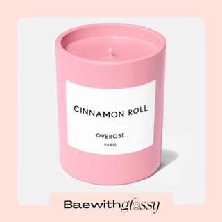 BAEWITHGLOSSY | Overose — Candle in Cinnamon Roll