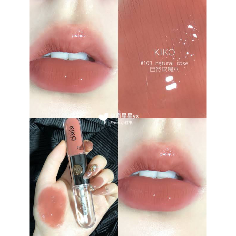 ลด20-25%ทั้งร้าน MLBB.1🥨 KIKO MILANO  Unlimited Double Touch Liquid Lip Colour  ลิปไม่ติดแมส แท้100% - รูปที่ 4