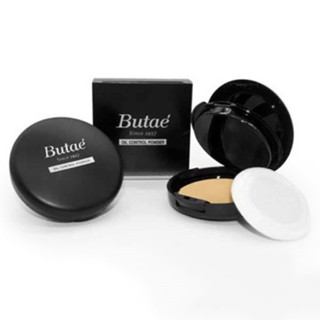 แท้‼️Butae Satin Coverage Powder แป้งพัฟ บูเต้ผสมรองพื้น ตลับดำ เนื้อบางเบาเกลี่ยง่าย