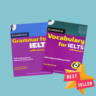 หนังสือVocab &amp; Grammar for IELTS (ปกใส+สันเกลียว)