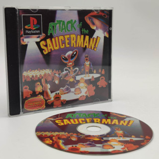 Attack of the Saucerman [US][bootleg] แผ่นสวยใส ก๊อปปั๊ม ภาษาอังกฤษ PlayStation [PS1]