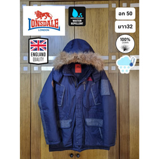 เสื้อกันหนาวขนเป็ด Parka แบรนด์ Lonsdale จาก UKมือ2ของแท้