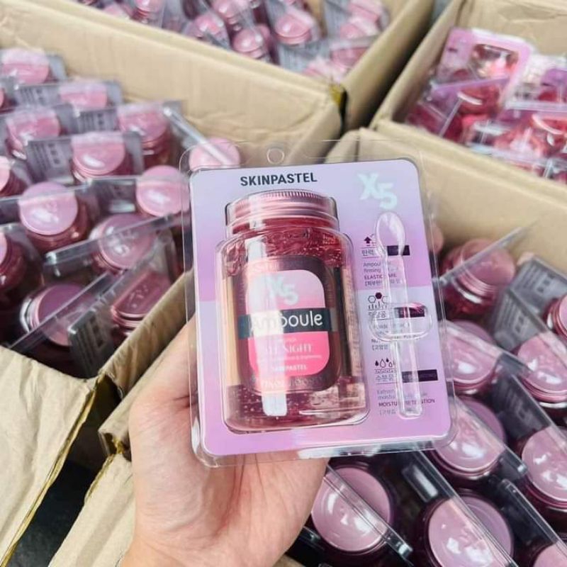 SKINPASTEL X5 retinol booster ampoule all night