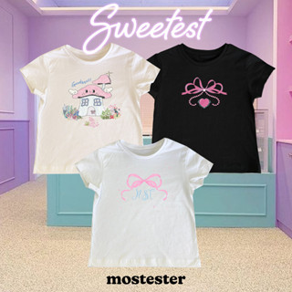 MOST 🍄 เสื้อยืด Sweetest Collection USA Cotton Tee by MST