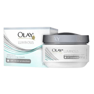 olay luminous  intensive  brightening  cream spf15 ขนาด  50 กรัม โอเลย์ ลูมินัส อินเทนซีฟ ไบร์ทเทนนิ่ง ครีม SPF15