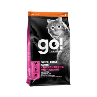 Go! SKIN + COAT CARE Chicken Recipe With Grains for cats/SKIN + COAT CARE Grain Free Salmon for cats