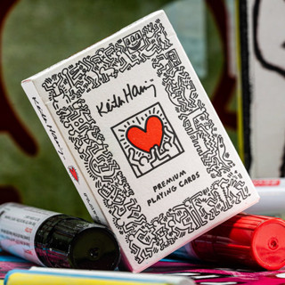 ไพ่ Keith Haring cards by theory11