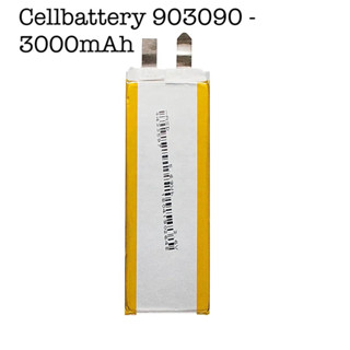 903090 แบตเตอรี่แบบไม่มีวงจร 3000mah flip3 flip4 jbl แบตเตอรี่ไม่มีวงจร