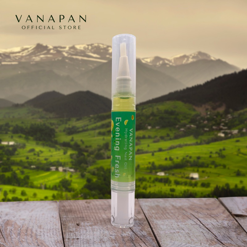 Evening Fresh - VANAPAN น้ำมันบำรุงเล็บ ขนาด 4 ml ช่วยเล็บแข็งแรง บำรุงเล็บฉีก เล็บแห้ง กลิ่นกระดังงา ช่วยผ่อนคลาย