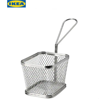 GRILLTIDER กริลทีเดร์ ตะกร้าเสิร์ฟอาหาร, สแตนเลส IKEA