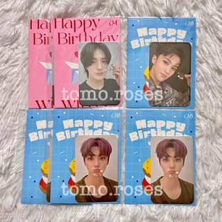 💚พร้อมส่ง💚 Artist Birthday Card Jeno Jaemin Mark🎂🎉 เจโน่ แจมิน มาร์ค การ์ดวันเกิด NCT DREAM 127