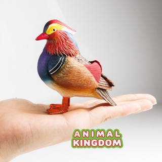 Animal Kingdom - โมเดลสัตว์ เป็ด แมนดาริน ขนาด 9.80 CM (จากสงขลา)