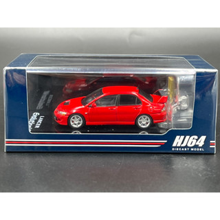 Hobby JAPAN  MITSUBISHI LANCER GSR EVOLUTION 8 with Engine Display Model RED SOLID