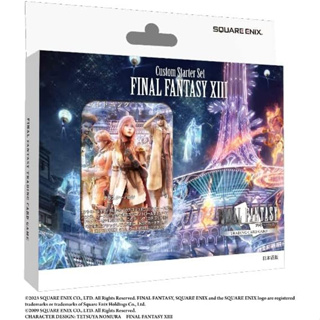 Fftcg ชุดสตาร์ทเตอร์ Final Fantasy Xiii แพ็กญี่ปุ่น【ส่งตรงจากญี่ปุ่น】