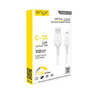 ใหม่ สายชาร์จ ENYX C-1X Fast Sync &amp; Speed Charge ชาร์จเร็ว 2.4A