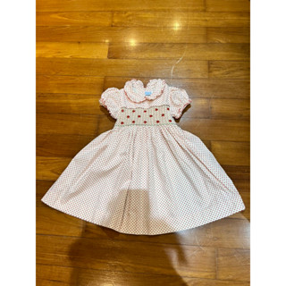 smock dress girl 3y สำหรับน้อง 2-3 ขวบ งานสวยผ้าดี งาน smock มือค่ะ