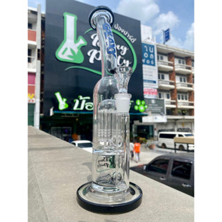 #แท้พร้อมส่งในไทย M Galaxy 10lage bottom inline medium stemless bong Height: 30cm